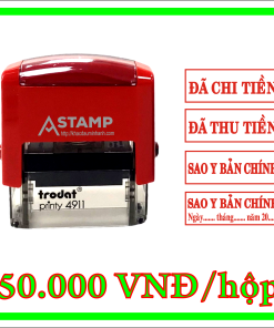 DẤU ĐÃ THU TIỀN