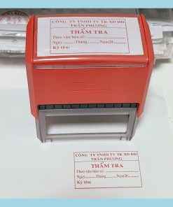 dấu đã thẩm tra